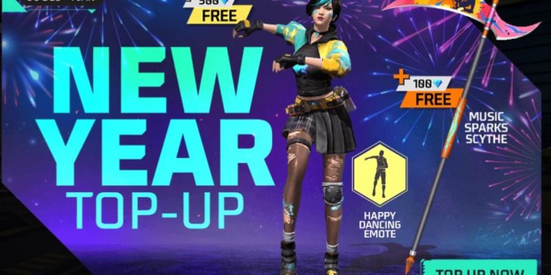 Free Fire Max Evento de Ano Novo: Ganhe o novo emote e Skin Scythe de graça